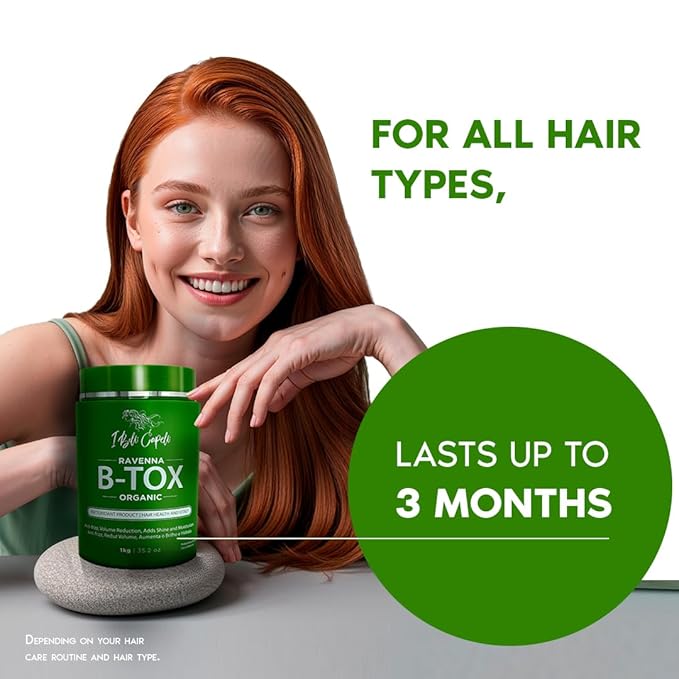I Belli Capelli Ravenna Organic Hair B-tox Treatment - Image 5