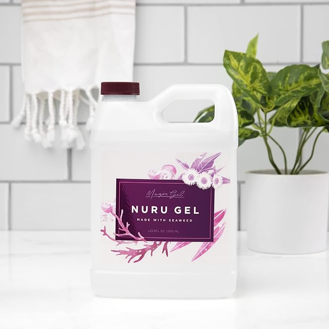 Magic Gel Nuru Massage Therapy Gel | Naturally Stain, Flavor and Fragrance Free - Image 4