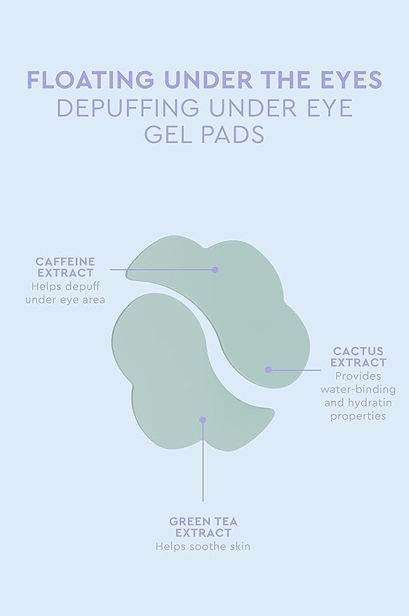 florence by mills Floating Under the Eyes Depuffing Gel Pads | Re-Energize - Image 7