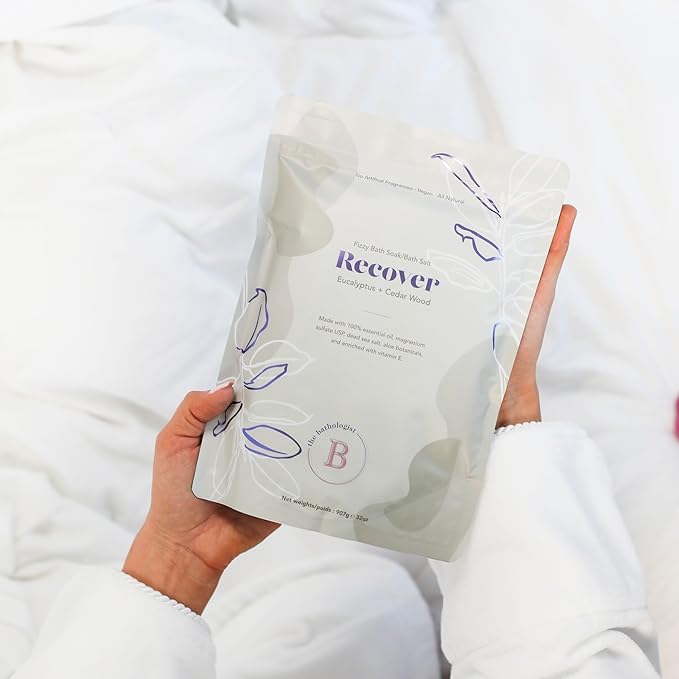 The Bathologist Recover Fizzy Bath Soak, Shea Butter & Epsom Salt, Mineral - Image 3