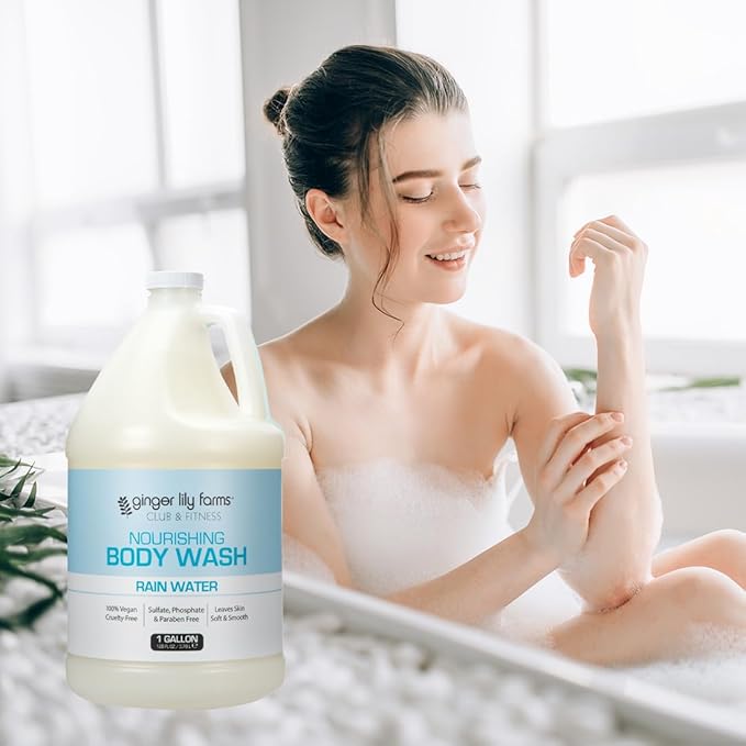 Ginger Lily Farms Club & Fitness Nourishing Body Wash, 100% Vegan & Cruelty-Free - Image 6
