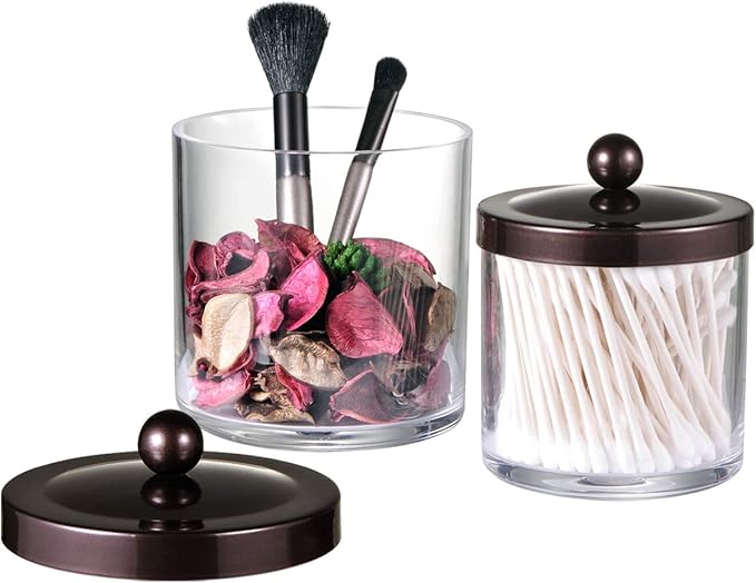 SheeChung 2-Pack Plastic Apothecary Jars - Image 3