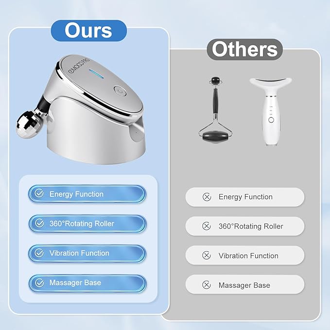 Facial Massager Device Electric Face Gua Sha Vibration Tools Facial Rollers - Image 6