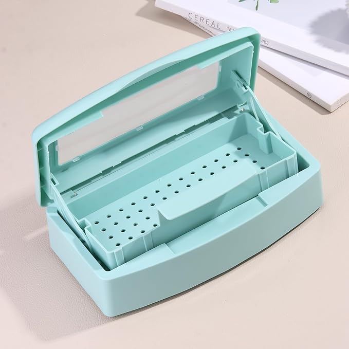 Nail Tool Sterilizer Box Plastic Disinfectant Container - Image 6