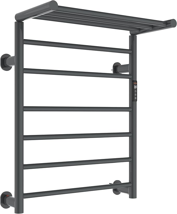 Foldable Heated Towel Rack, Dual-Zone Electric Towel Warmer Rack - Image 9