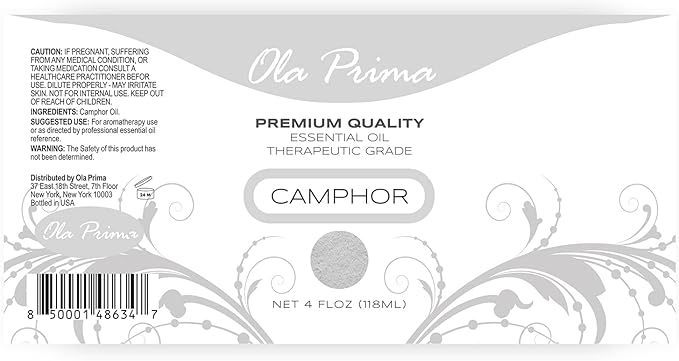 Ola Prima Oil of Youth Camphor Essential Oil - Image 2