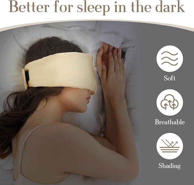 SECZIPE 100% Mulberry Silk Sleep Mask Eye Mask - Image 2