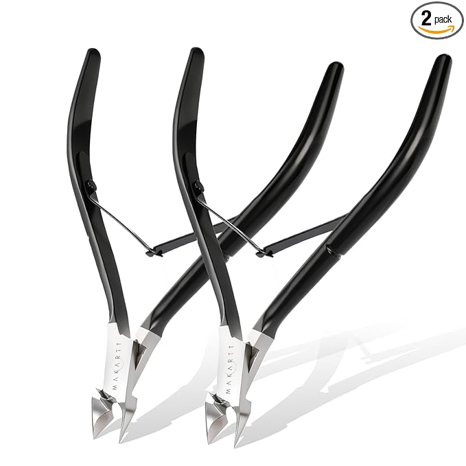 Makartt Cuticle Nipper - 7mm Full Jaw Stainless Steel Professional Cuticle by Makartt