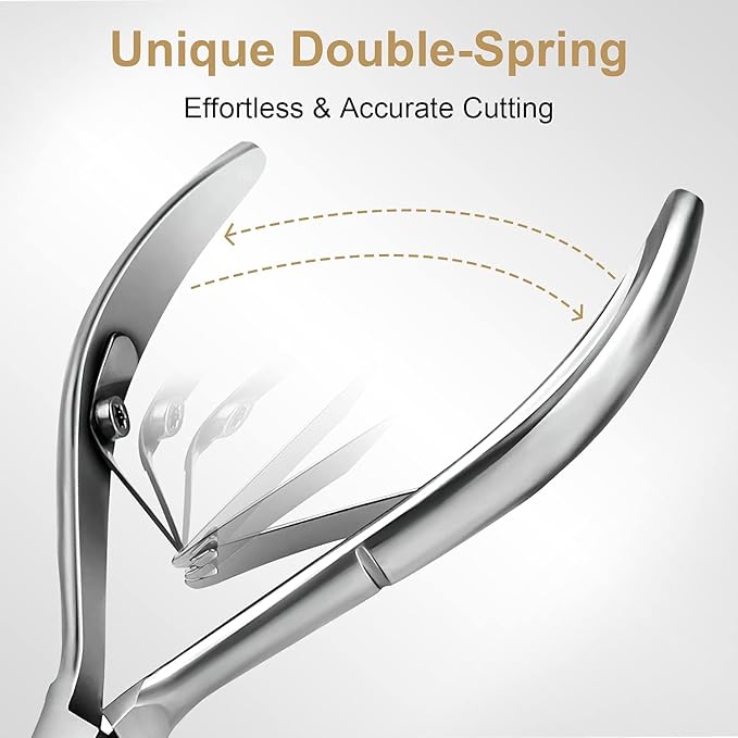 Cuticle Trimmer with Cuticle Pusher - Image 3