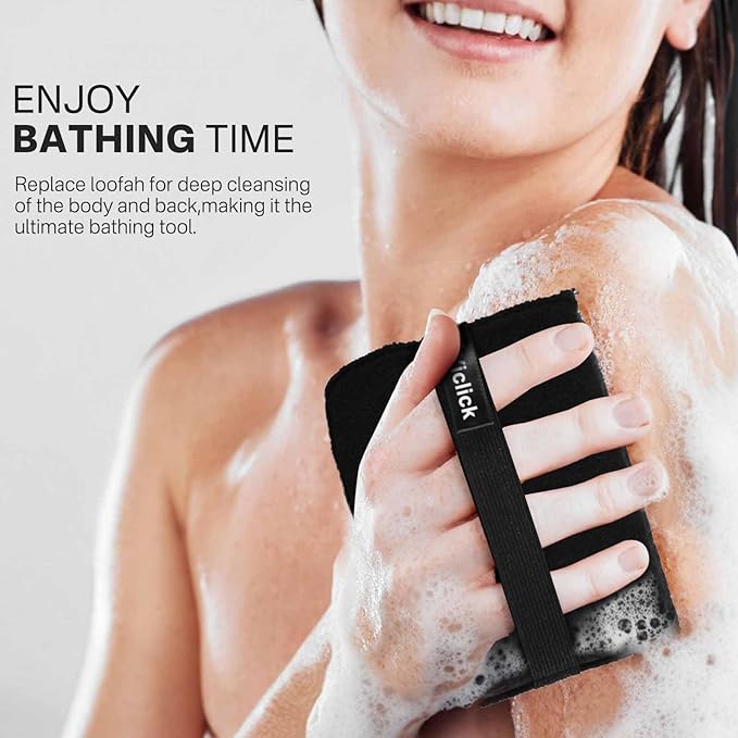 Yiclick Exfoliating Body Scrubber, Body Exfoliator Scrubber, Exfoliating Sponge - Image 3