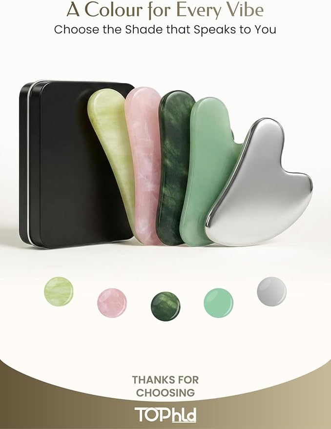 Gua Sha Facial Tool – Jade Guasha Tool - Image 8