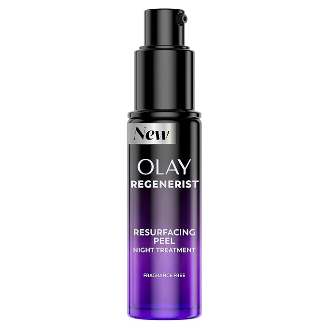 Olay Regenerist Chemical Peel for Face, Overnight Face Peel Mask, Anti-Aging by Olay