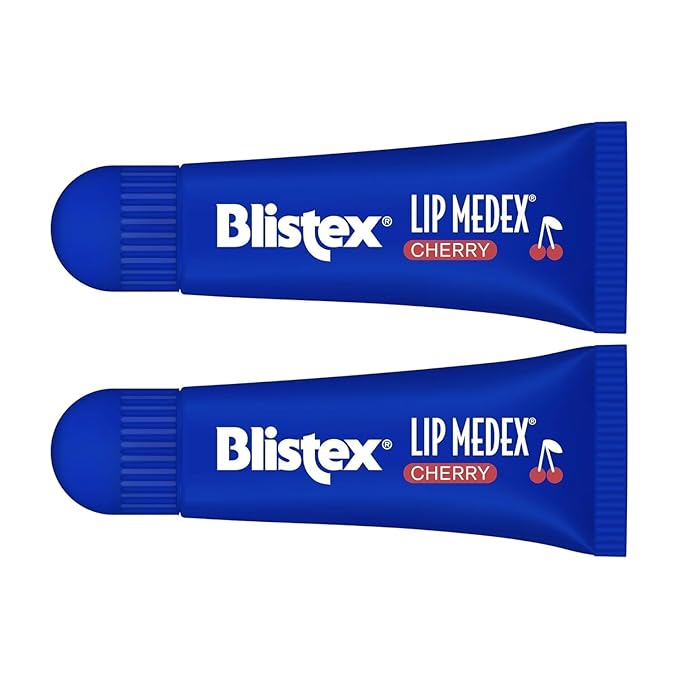 Blistex Cherry Lip Medex, 0.35 oz Each, Advanced Hydration, Medicated Relief - Image 4