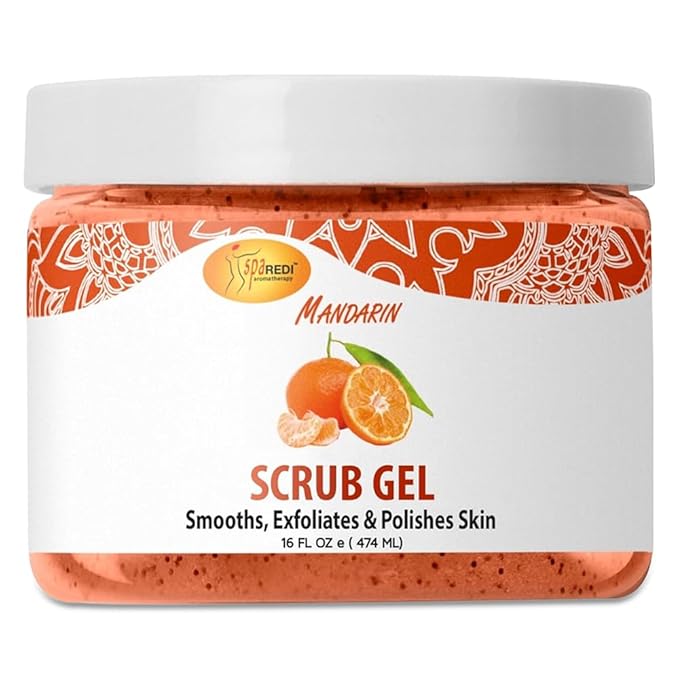SPA REDI - Exfoliating Scrub Pumice Gel, 16 Oz - Manicure, Pedicure and Body by SPAREDI