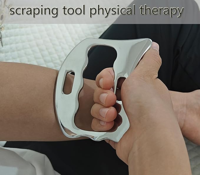 Muscle Scraper Tool Set, Stainless Steel IASTM Kit - Image 2
