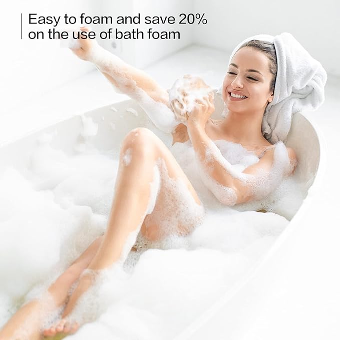 Fishent Loofah Bath Sponge Shower Loofahs, 4 Pack Soft Loofa Exfoliating Body - Image 2