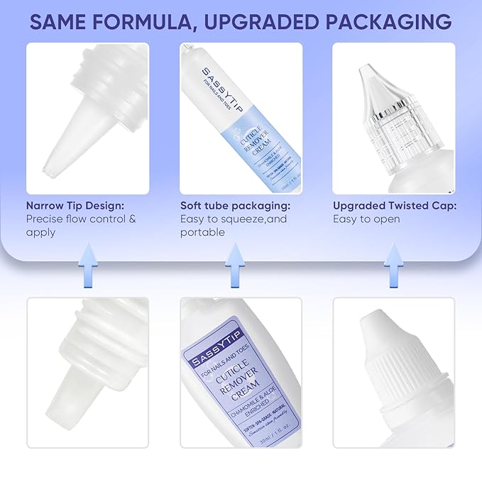 Cuticle Remover Gel, Instant 15-Second Cuticle Softener & Remover Liquid - Image 7