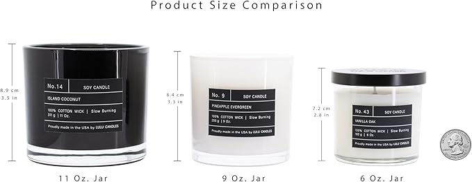 Lulu Candles | Whiskey Caramel | Smells Woody & Sweet | Luxury Scented Soy Jar - Image 6