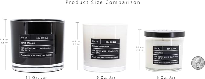 Lulu Candles | Leather & Tibetan Oud | Luxury Scented Soy Jar Candle | Hand - Image 9