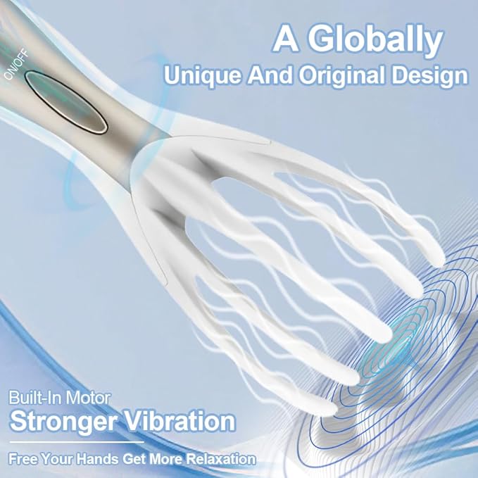 Electric Head Massager Neck Massage Octopus Scalp Stress Relax Spa Therapy - Image 8