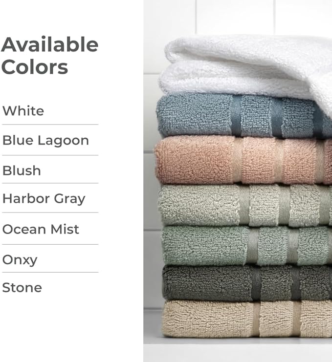 Cariloha Bath Towel | Blush | 28"x54" | Turkish Cotton & Viscose Material Blend - Image 4