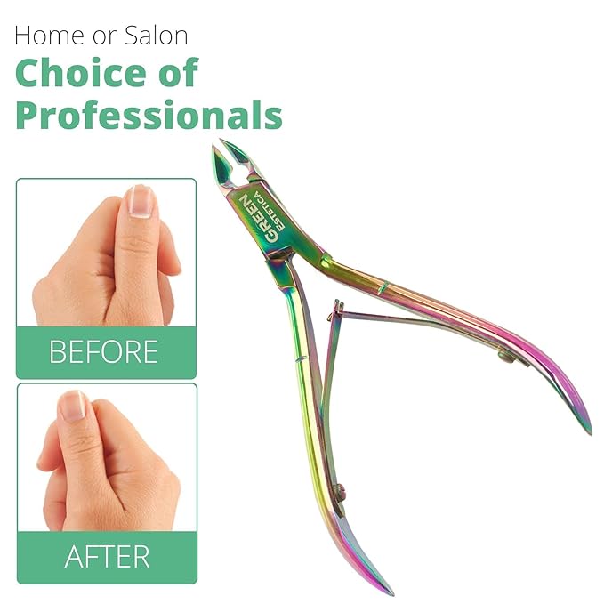 Professional Cuticle Trimmer Nail Cuticle Cutter Stainless Steel Cuticle Nippers - Image 3