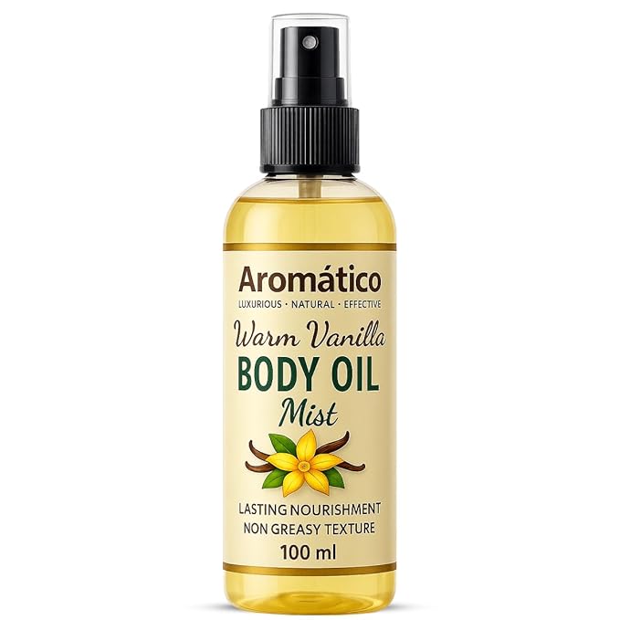 Aromatico Warm Vanilla Mini Body Oil Mist by Aromatico