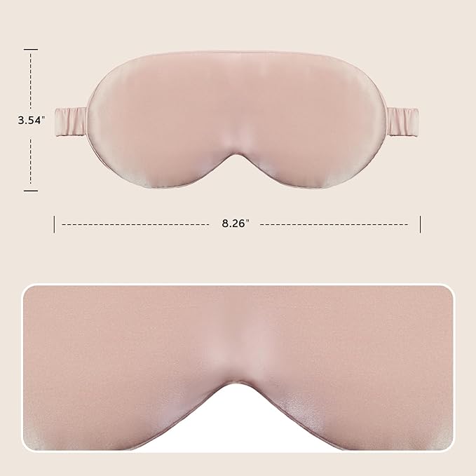 Luxury 22 Momme Mulberry Silk Eye Mask - Image 3