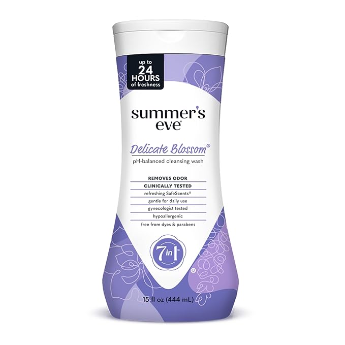 Summer’s Eve Feminine Wash, Delicate Blossom, Daily pH-Balanced Body Wash by SummersEve