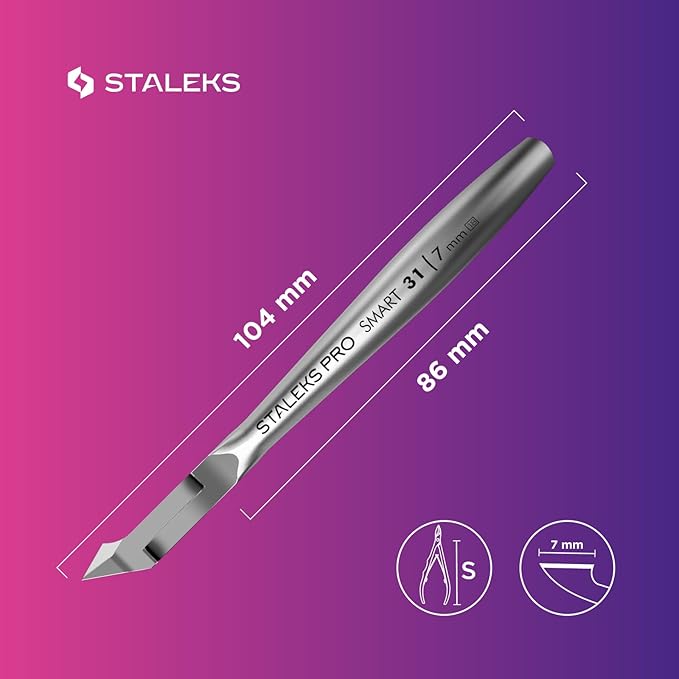 Staleks Pro SMART 31 Cuticle Nippers – 7mm Blade Cuticle Trimmer – Sharp & - Image 7