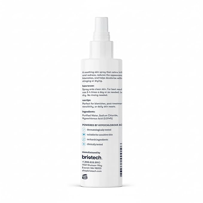 BRIOTECH Topical Skin Spray, Hypochlorous Acid Spray - Image 7