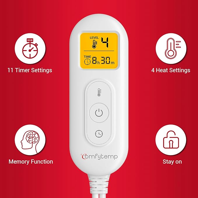 Comfytemp 12V/24V Car Electric Blanket - Image 3