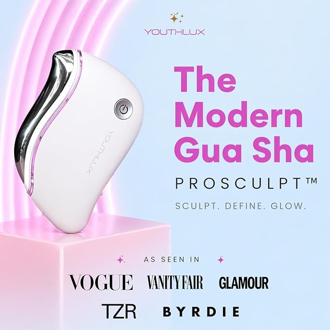 ProSculpt Heated Gua Sha Facial Massager – Electric Guasha Tool - Image 2