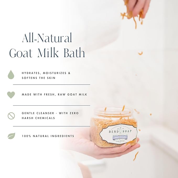 Goat Milk Bath Soak – 2 lb | Natural Milk Bath - Image 2