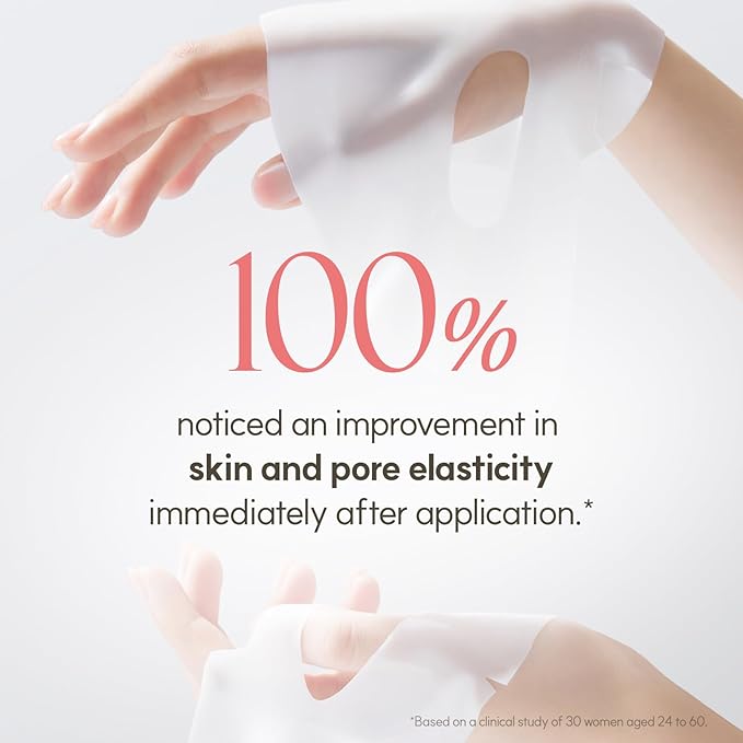 THE FACE SHOP Original Vegan Collagen Face Mask, Korean Glass Skin Essential - Image 6