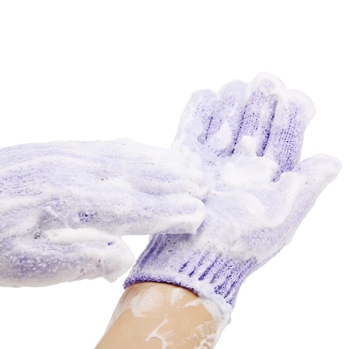 12 Pcs Exfoliating Shower Bath Gloves - Image 2