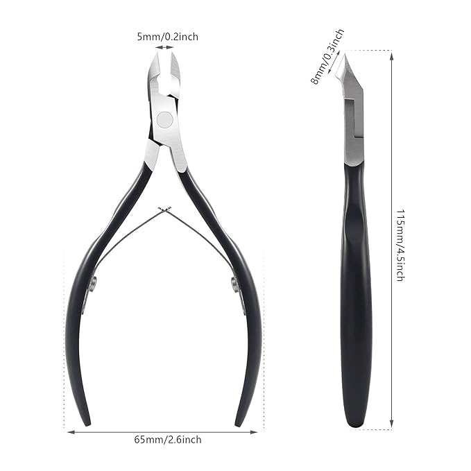 FERYES Cuticle Clipper Professional Manicure and Pedicure Cuticle Remover Tools - Image 8