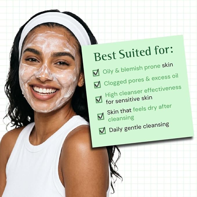 TeaTree relief Foam Cleanser -Gentle Face Wash - Image 9
