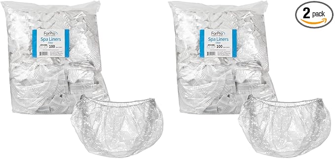 ForPro Professional Collection Spa Liners, Fit All Pedicure Spas, Disposable by ForProProfessionalCollection