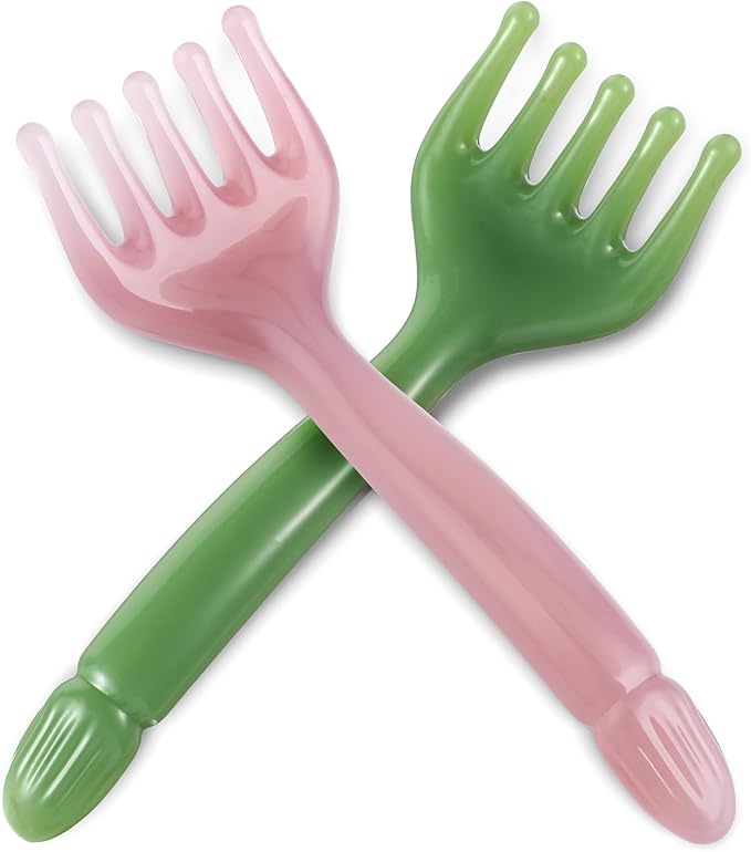 WY LIGHTING LEVEL 2Pcs Head Massager Manual Hair Scalp Massager Gua Sha Five by WY+LIGHTING+LEVEL