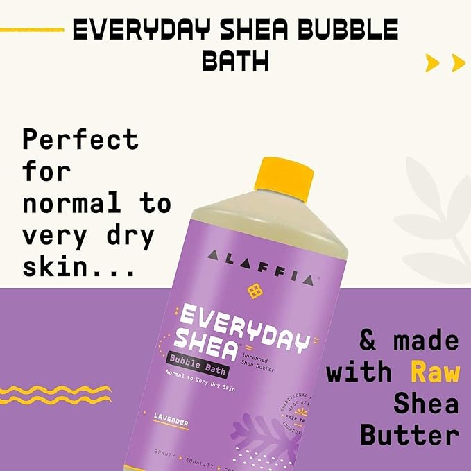 Alaffia Bubble Bath, Lavender – Everyday Shea Moisturizing Formula - Image 6