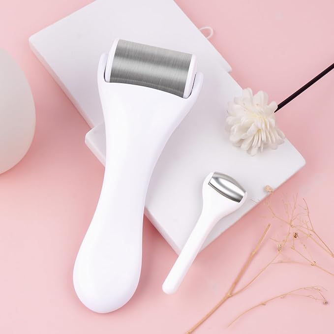 MAANGE Ice Roller For Face & Eye Roller for Puffiness, Stainless Steel Facial - Image 6