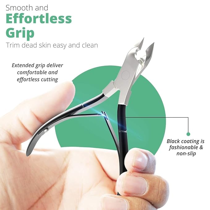 Professional Cuticle Trimmer Nail Cuticle Cutter Stainless Steel Cuticle Nippers - Image 2