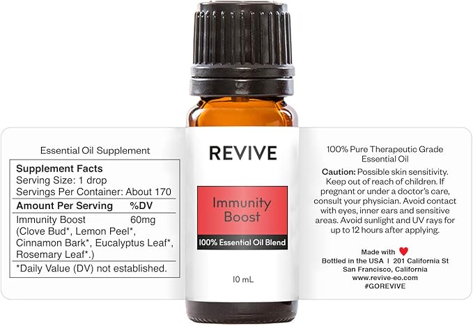 Immunity Boost 10mL Essential Oil Blend by Revive Essential Oils - Image 2