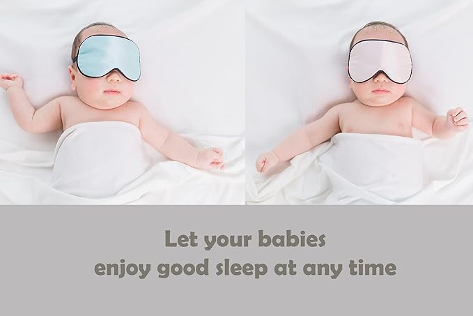 Mulberry Silk Sleep Mask with Adjustable Strap - Image 6