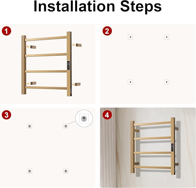 Electric Heated Towel Warmer - Image 7