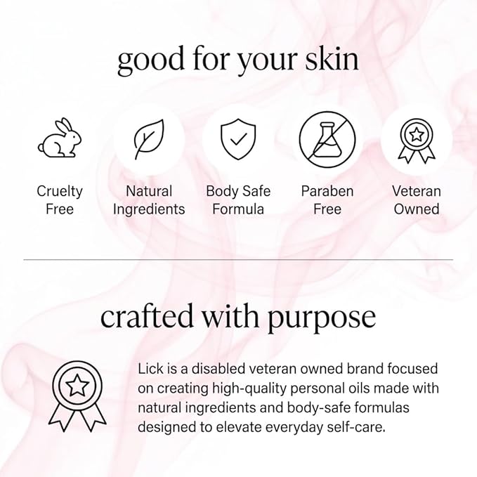 LICK Rose & Jasmine Floral Scented Body Oil – Lightweight Daily Hydration - Image 7