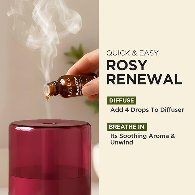 100% Pure Rose Otto Essential Oil - Image 4