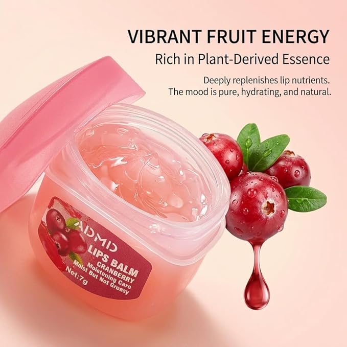8 Packs Fruit Flavor Mini Lip Balm Set, 8 Pack Fruit Lip Balm - Image 4
