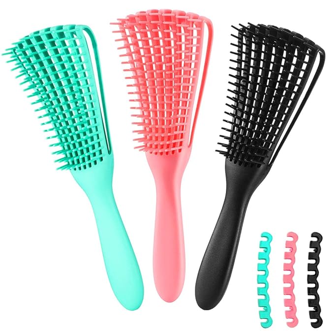 Detangling Brush for Afro American/African Hair Textured 3a to 4c, Kinky - Image 7